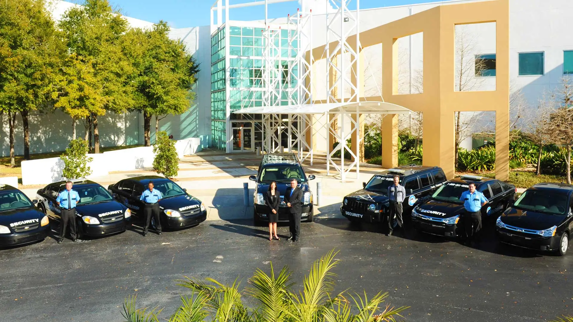 Bales Security security fleet ready to deploy to Bradenton, FL properties.