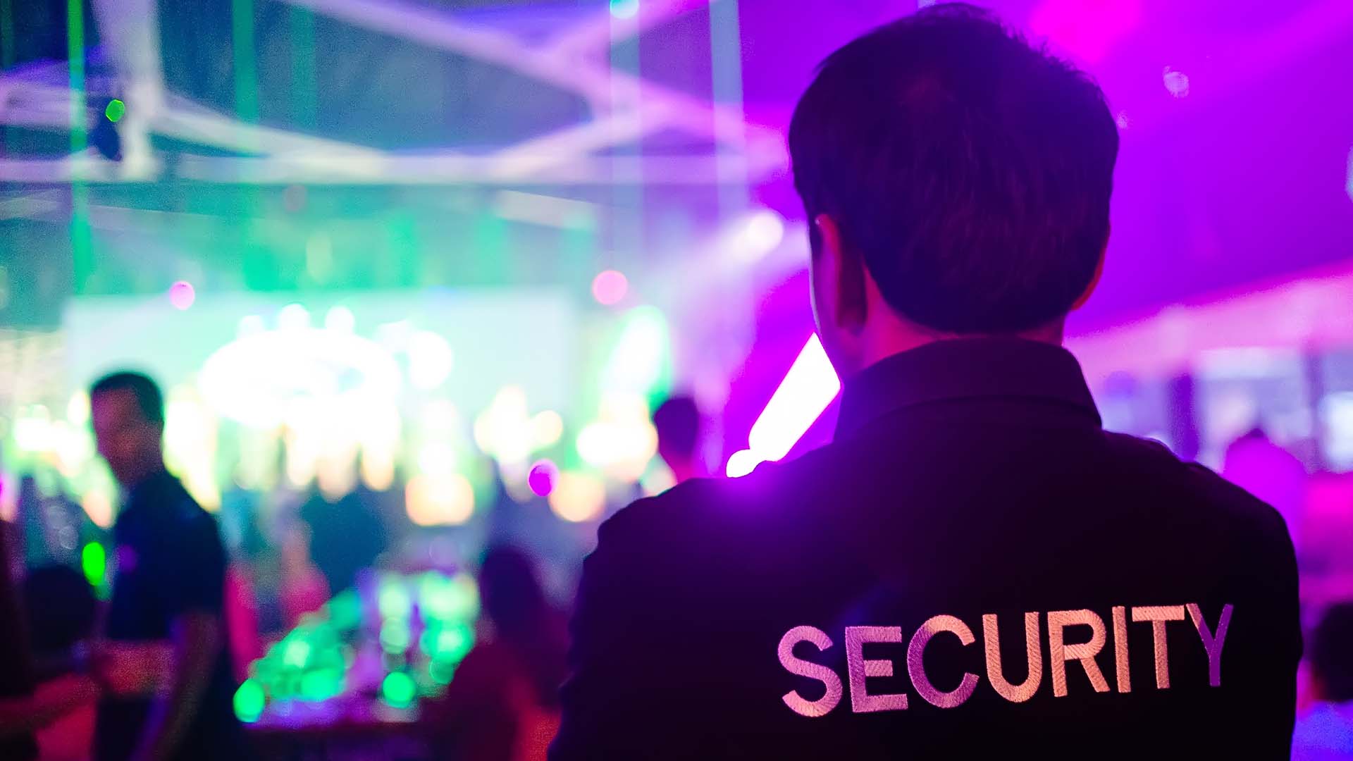 Private security guard at a club in Lakeland, FL.