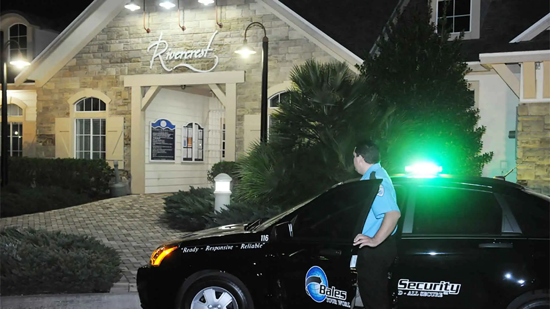 Our security team monitors a potential issue at a clubhouse in St. Petersburg, FL.